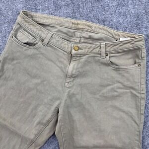 Michael Kors Pants Size 10 Khaki 22" Inseam Cotton Elastane Straight‎ Leg Men's